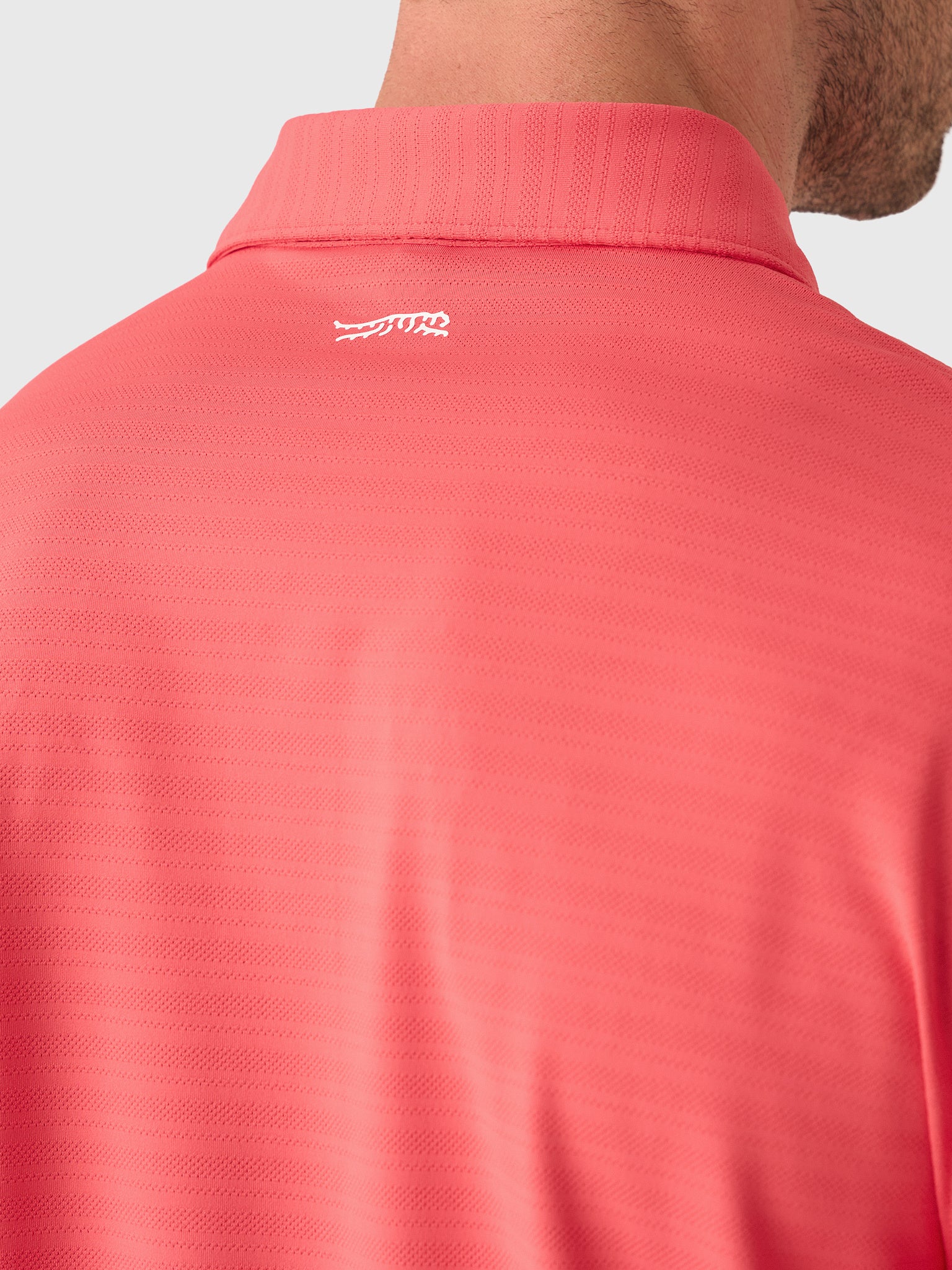 Sun Day Red Men's Heritage Crosswind Polo - Saint Bernard