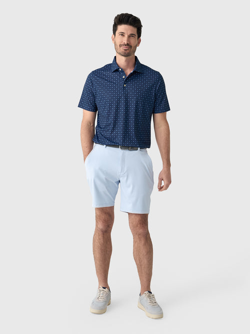 Sun Day Red Men's Grrrid Piqué Polo