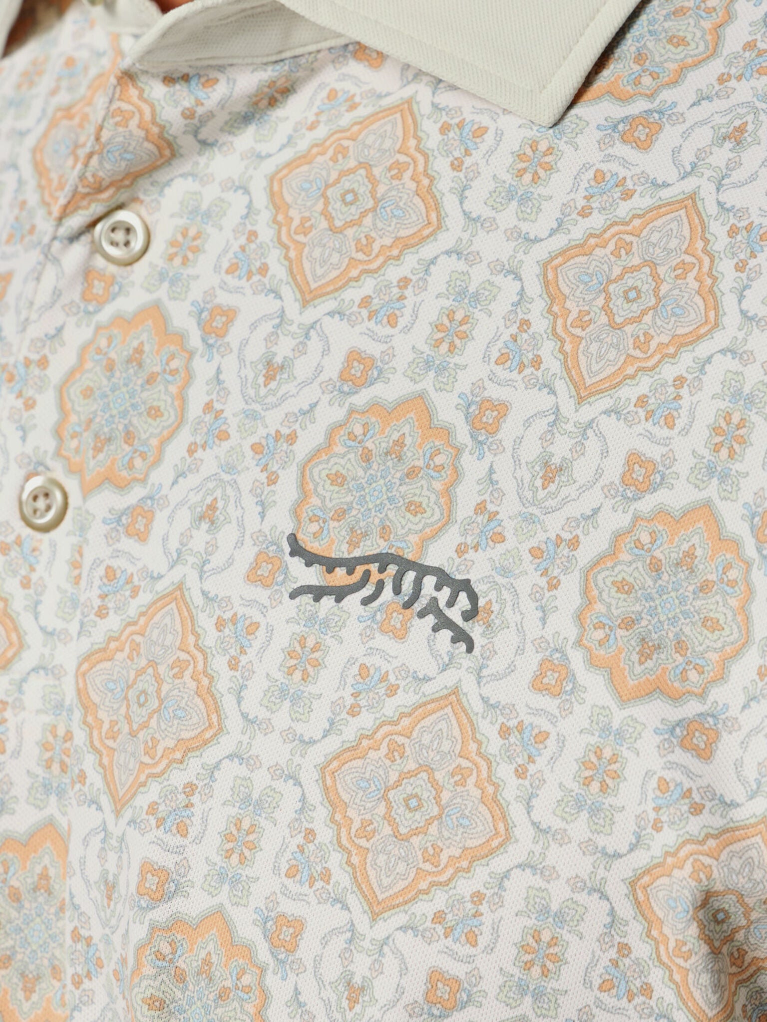 Sun Day Red Men's Elite Piqué Polo - Saint Bernard