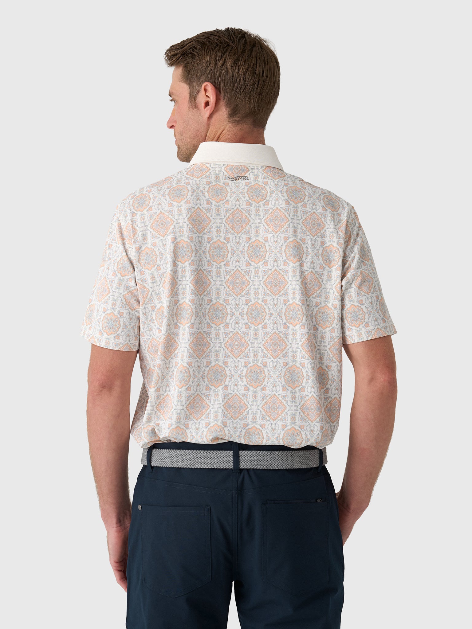 Sun Day Red Men's Elite Piqué Polo - Saint Bernard
