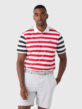 Sun Day Red Men's The Cardinal Polo - Saint Bernard