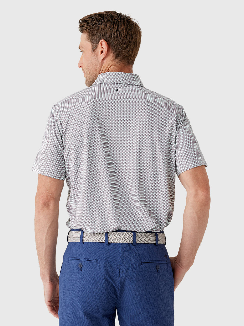Sun Day Red Men's Refined Signals Polo - Saint Bernard