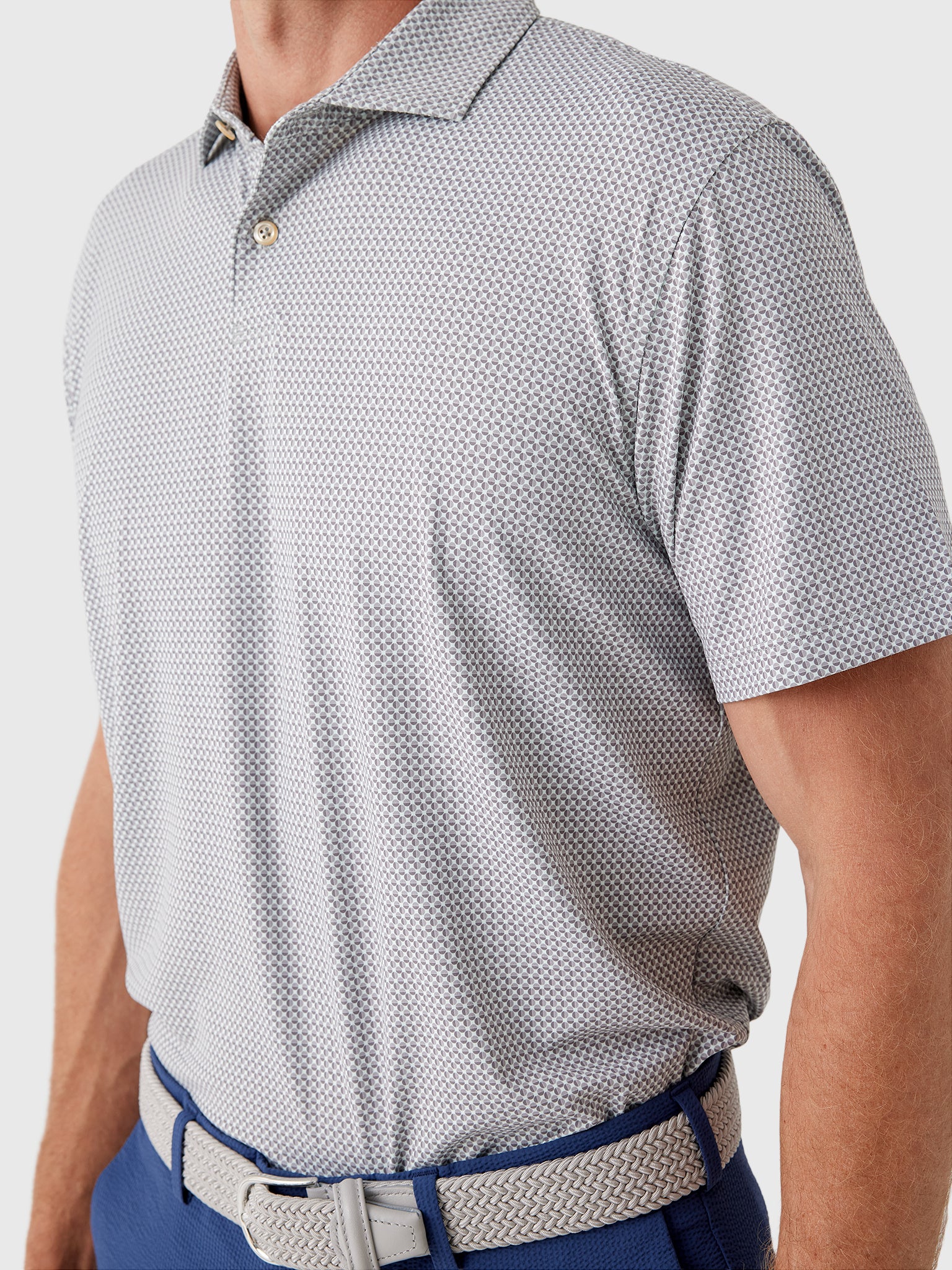Sun Day Red Men's Refined Signals Polo - Saint Bernard