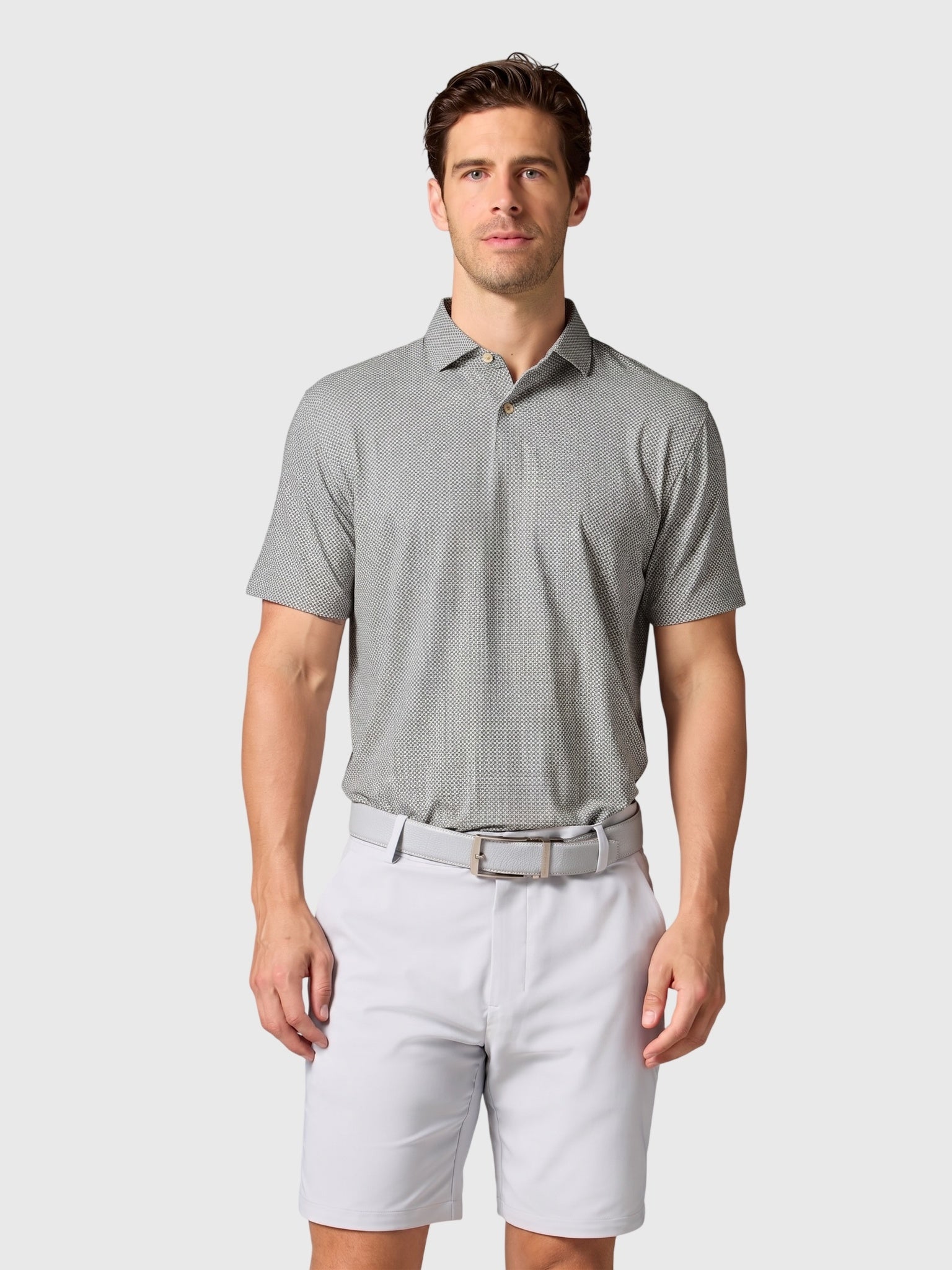 Sun Day Red Men's Refined Signals Polo - Saint Bernard