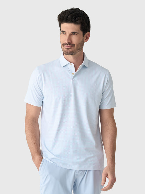 Sun Day Red Men's Refined Signals Polo