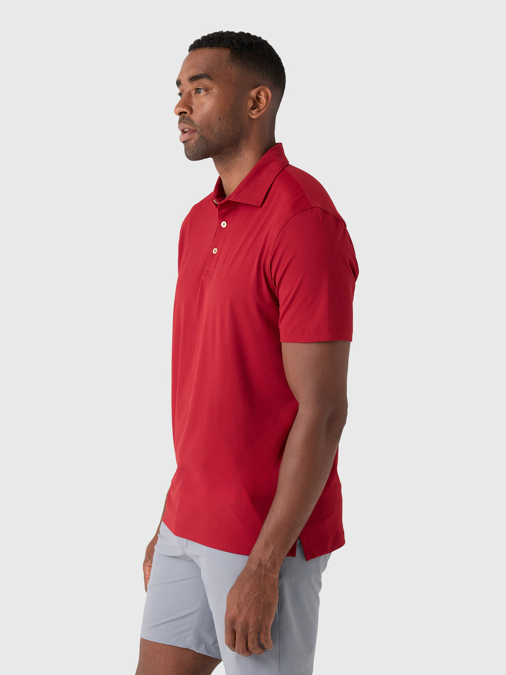 Sun Day Red Men's Heritage Icon Polo II - Saint Bernard