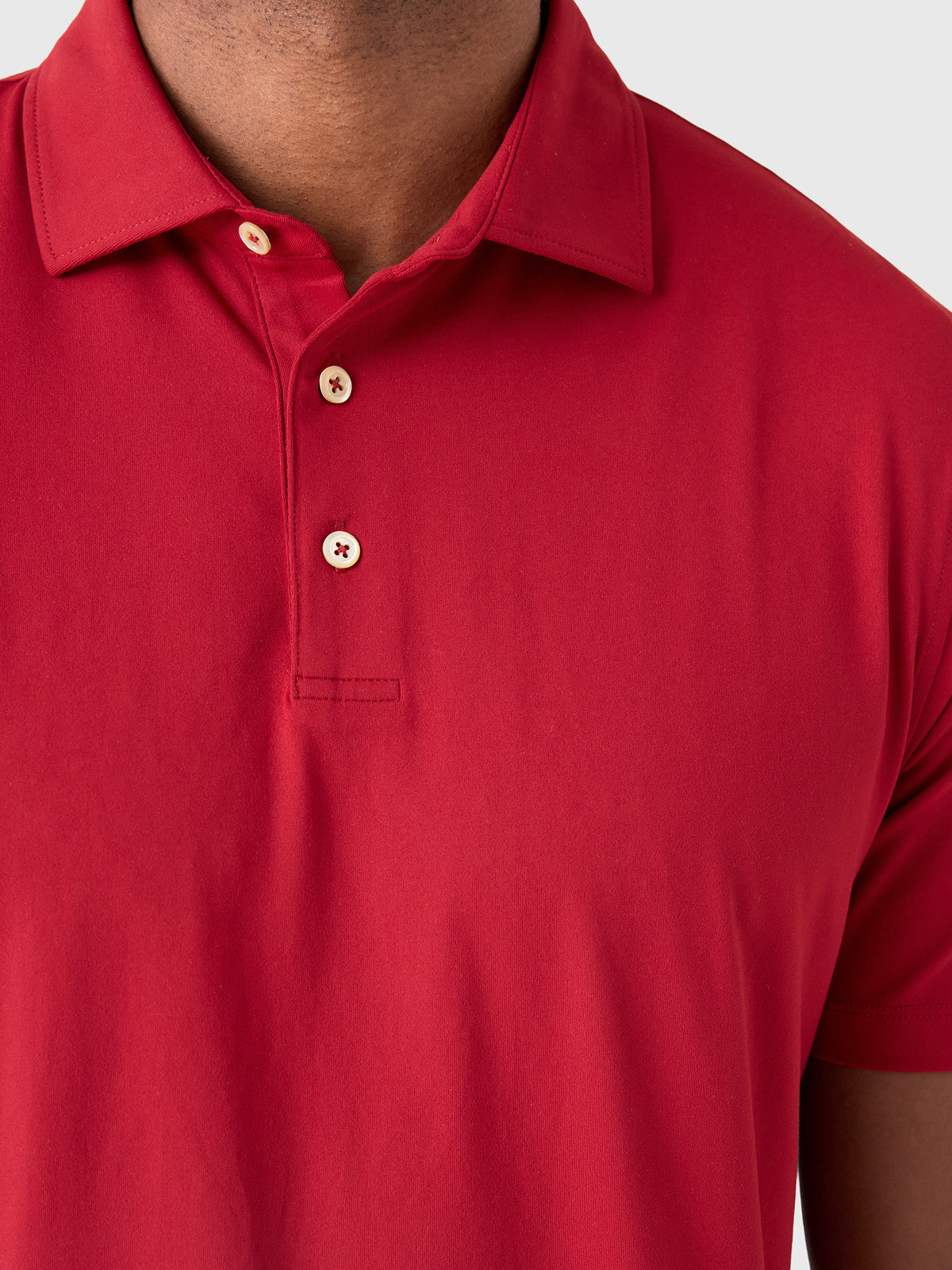 Sun Day Red Men's Heritage Icon Polo II - Saint Bernard