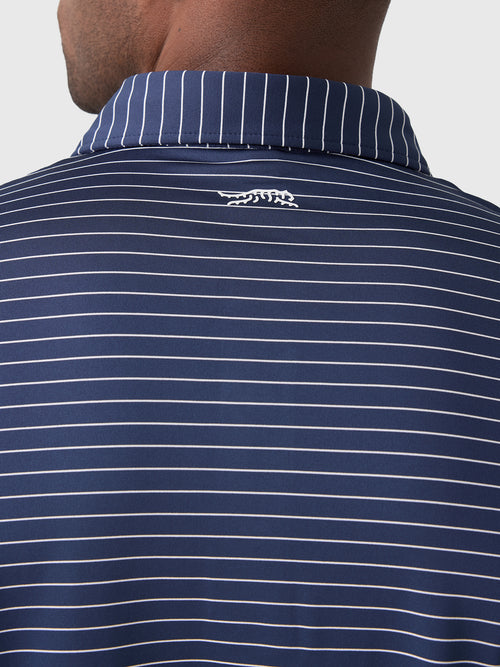 Sun Day Red Men's Heritage Stripe Polo II