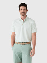 Sun Day Red Men's Heritage Pioneer Stripe Polo II - Saint Bernard