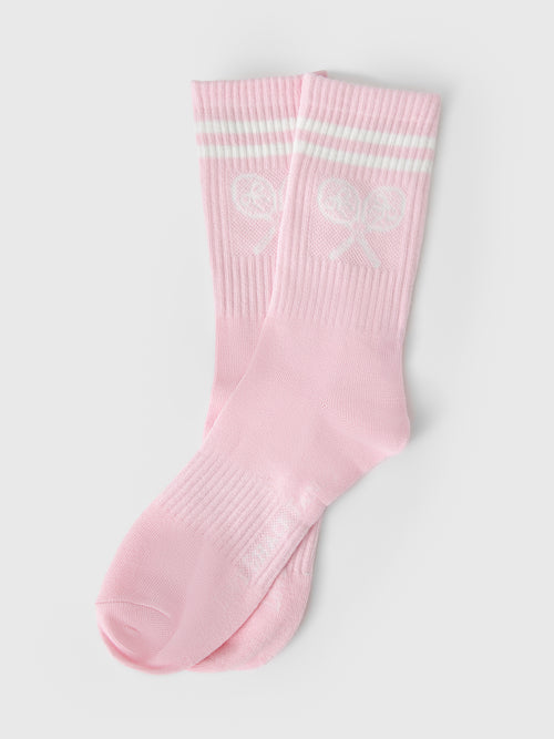 LoveShackFancy Women's Lowell Tennis Socks