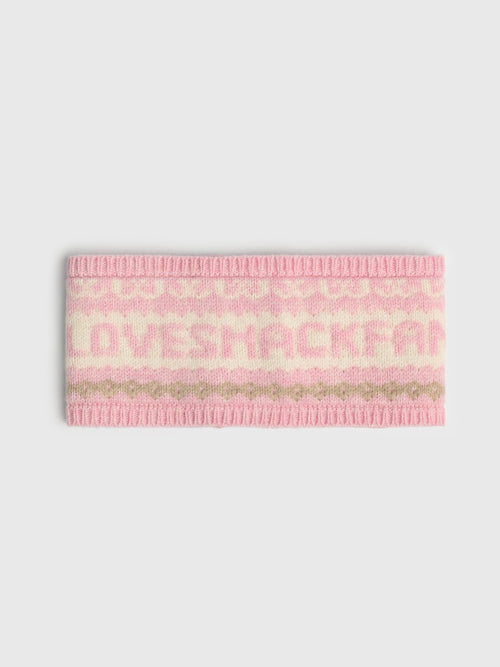 LoveShackFancy Women's Normina Wool Fair Isle Headband