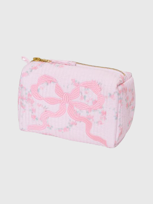 LoveShackFancy Mini Octavia Luna Rosa Fleur Pouch