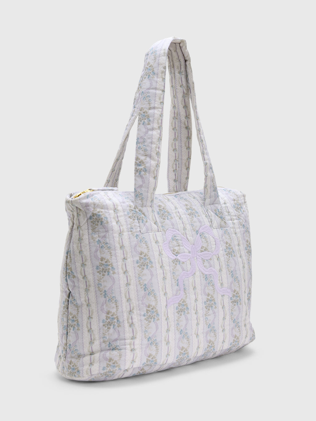 LoveShackFancy Aja Cotton Tote Bag - Saint Bernard