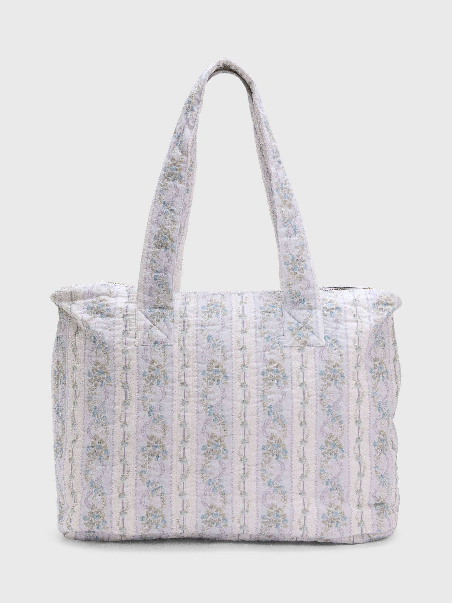 LoveShackFancy Aja Cotton Tote Bag - Saint Bernard
