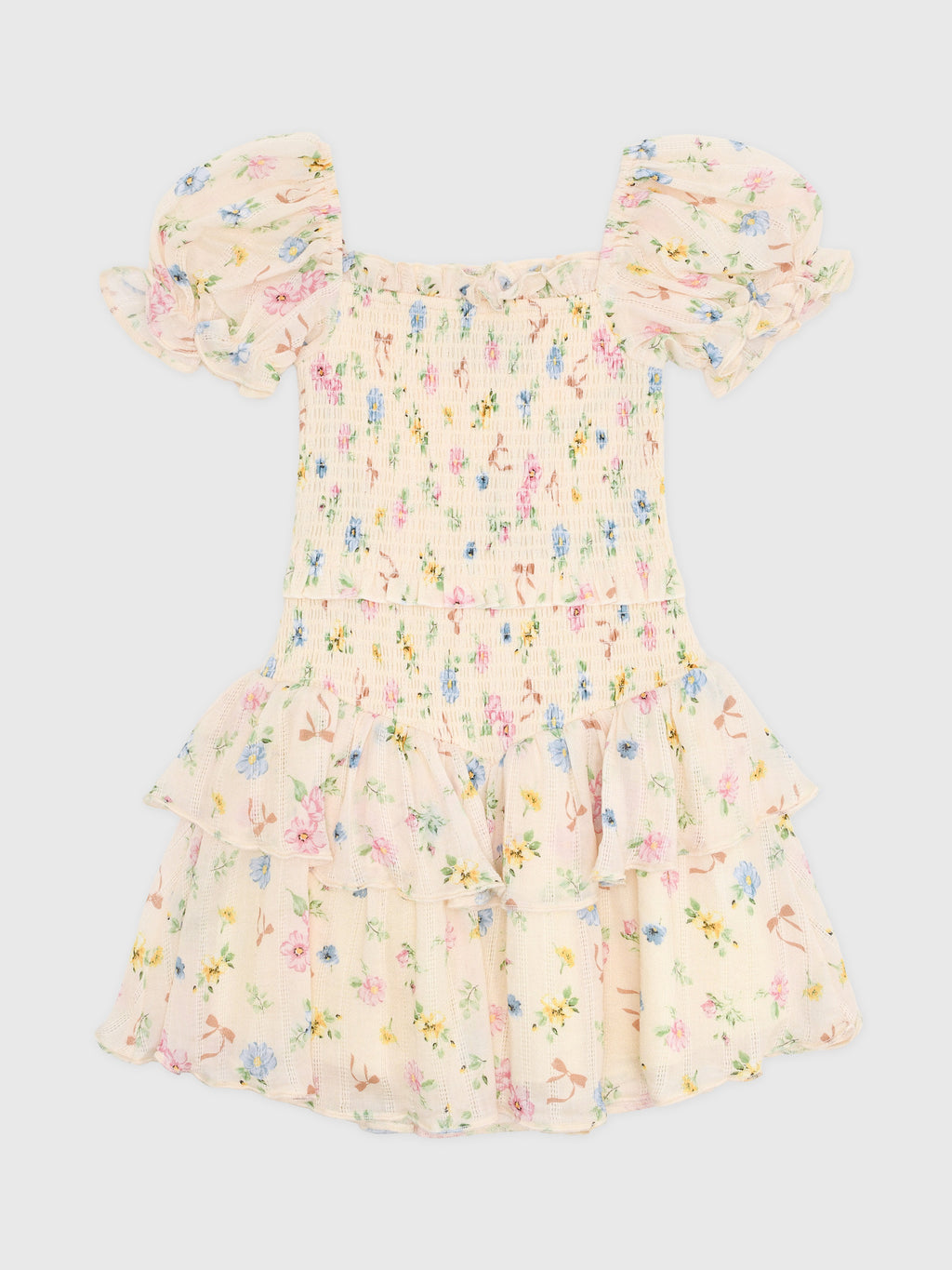 Katie J NYC Girls' Lainey Dress - Saint Bernard