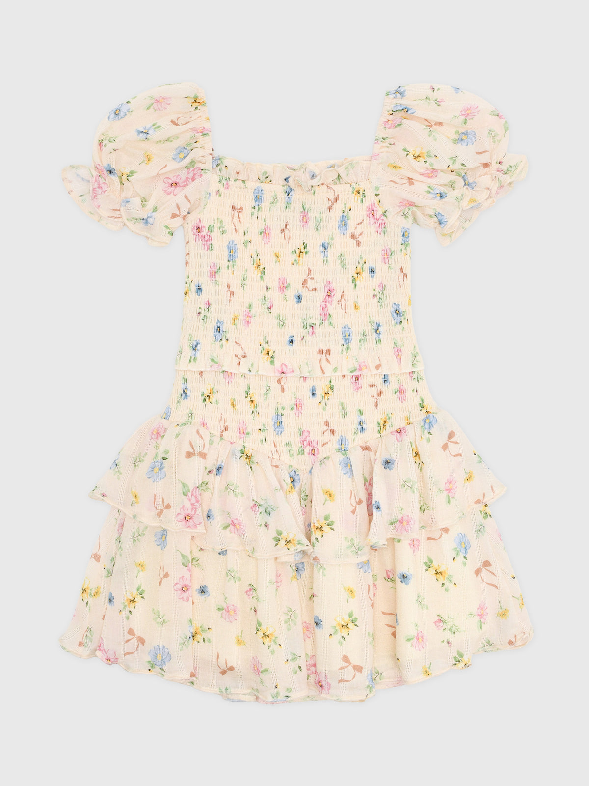 Katie J NYC Girls' Lainey Dress - Saint Bernard