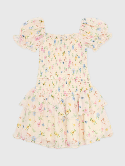 Katie J NYC Girls' Lainey Dress - Saint Bernard
