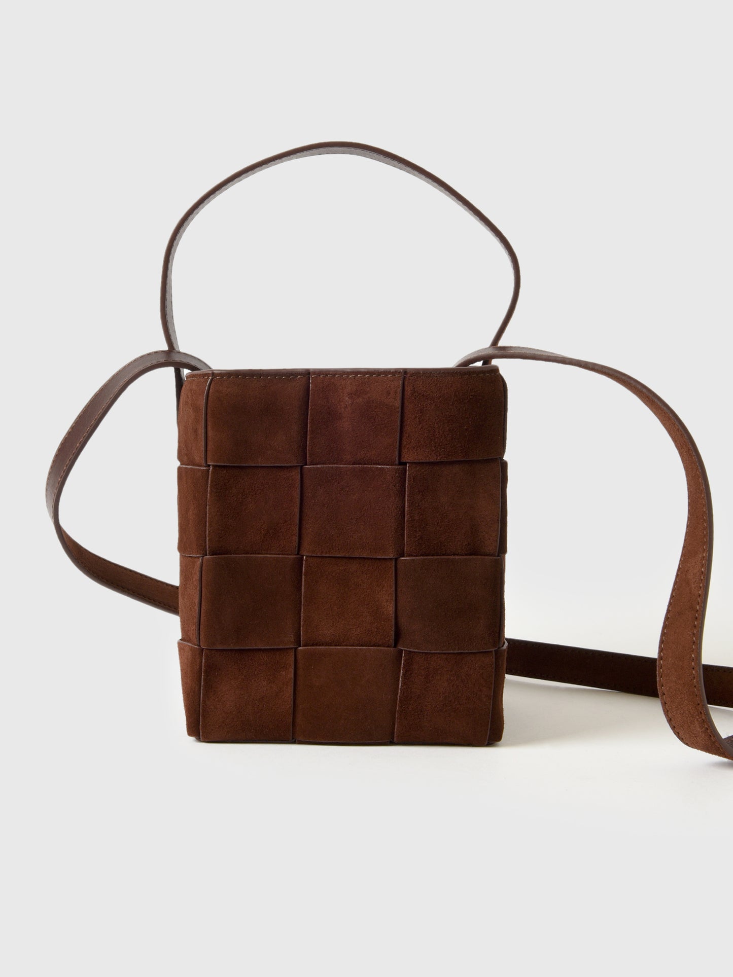 Loeffler Randall Laith Woven Bucket Bag - Saint Bernard