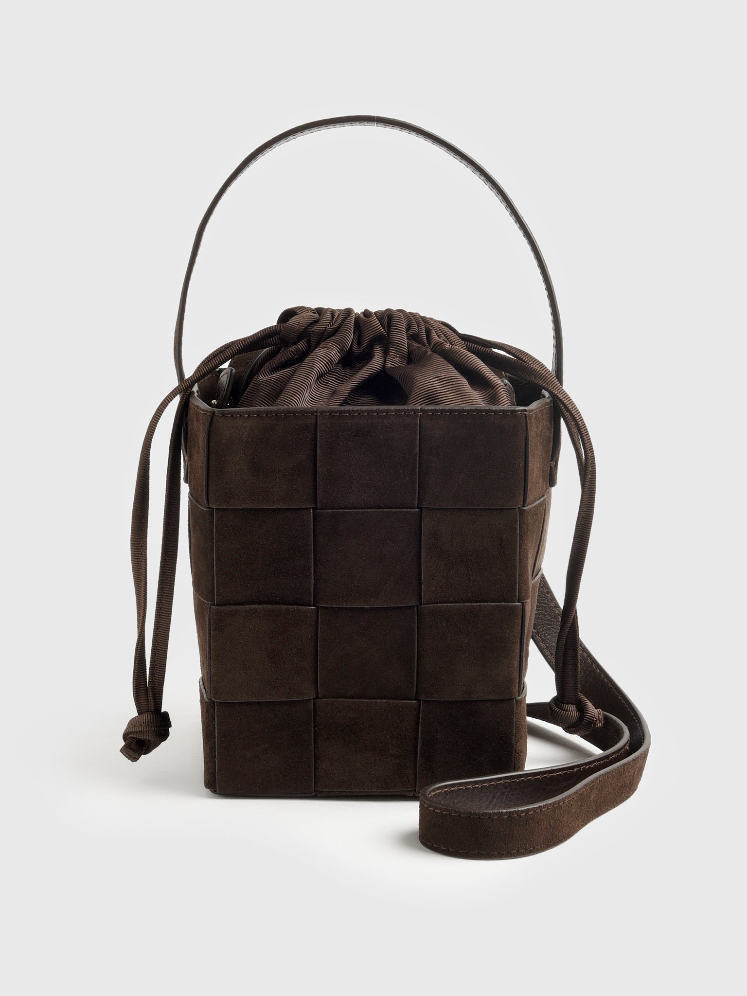 Loeffler Randall Laith Woven Bucket Bag - Saint Bernard