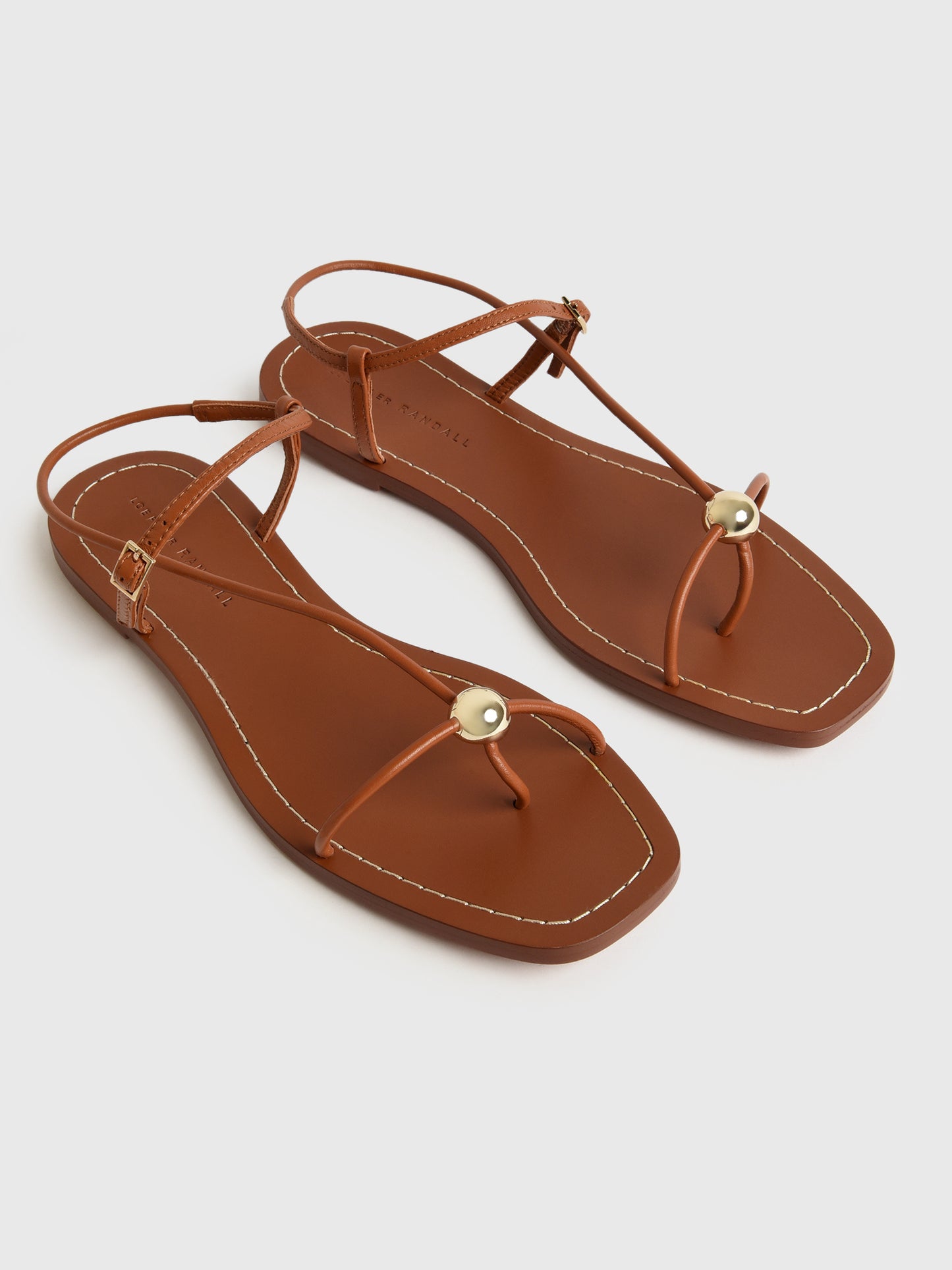 Loeffler Randall Women's Lara Leather Sandal - Saint Bernard