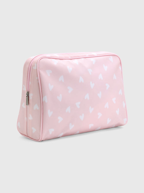 Weezie Large Patterned Toiletry Bag - Saint Bernard