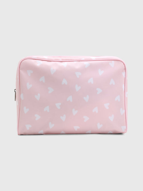 Weezie Large Patterned Toiletry Bag - Saint Bernard