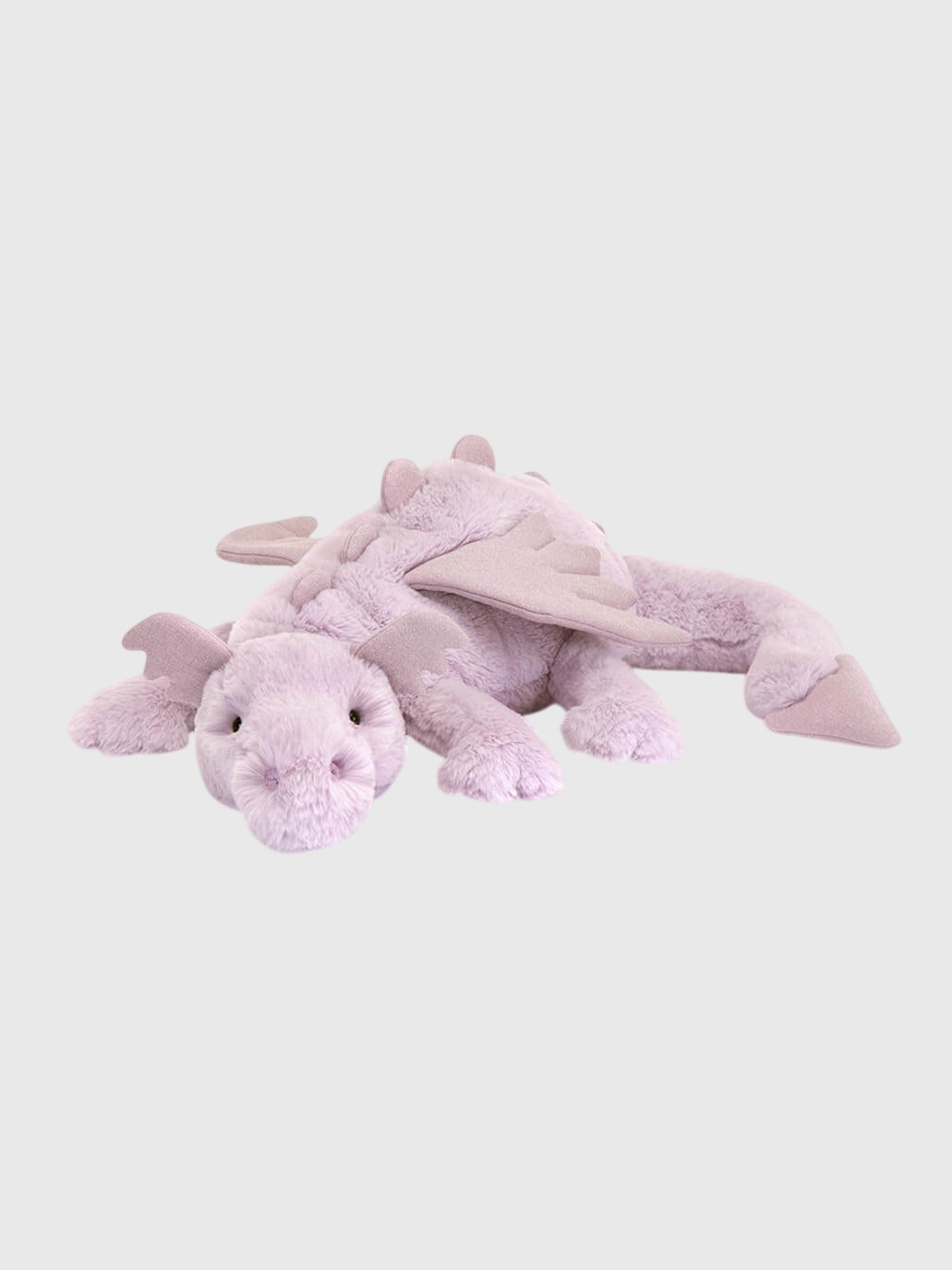 Jellycat Huge Lavender Dragon Plush - Saint Bernard