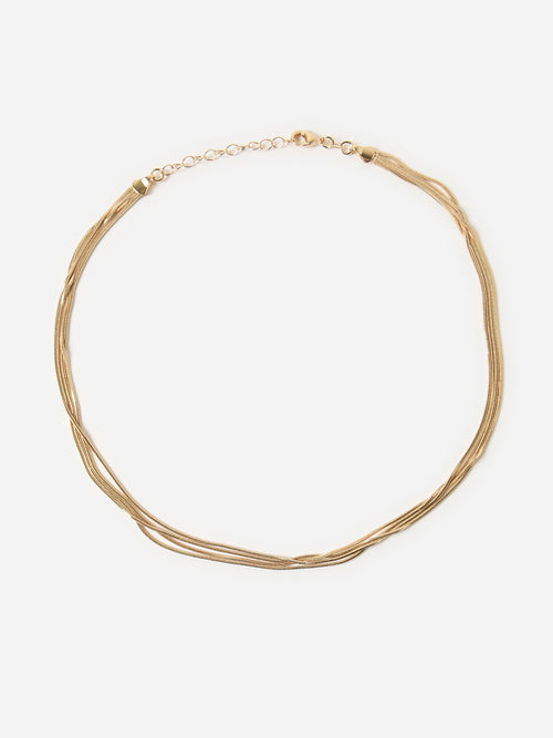 Alexa Leigh Women's Layered Snake Necklace