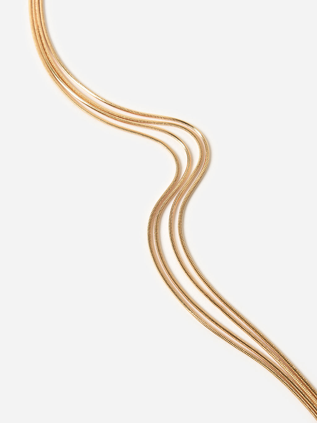 Alexa Leigh Women's Layered Snake Necklace - Saint Bernard