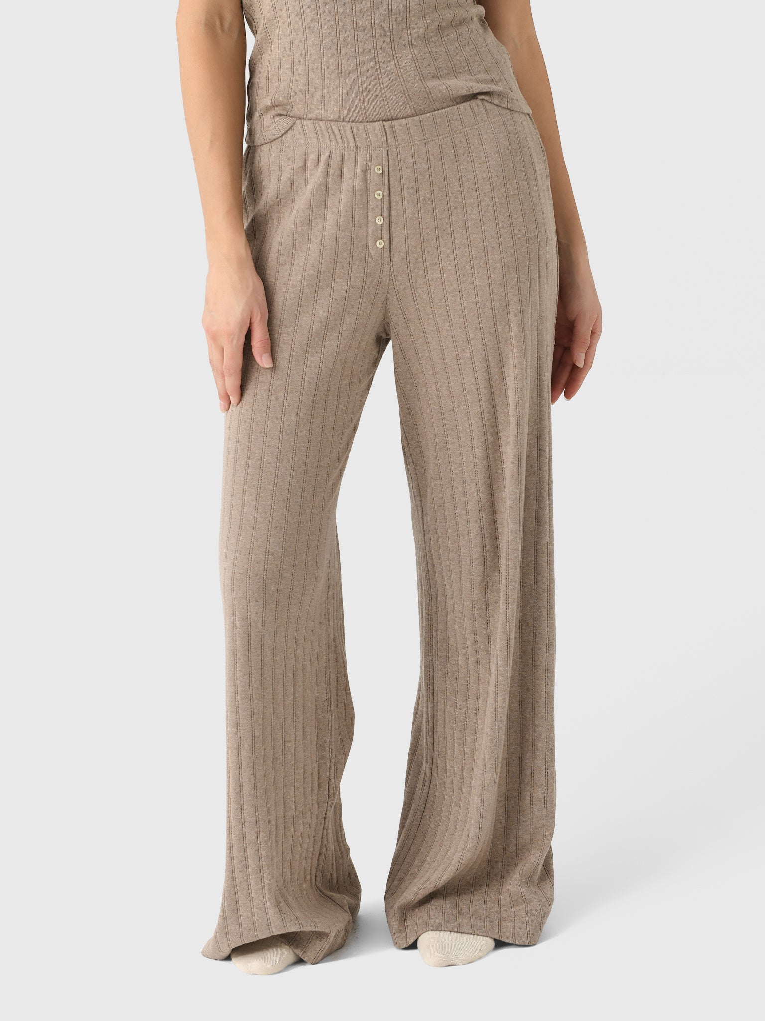 Leset Women's Pointelle Boxer Pant - Saint Bernard