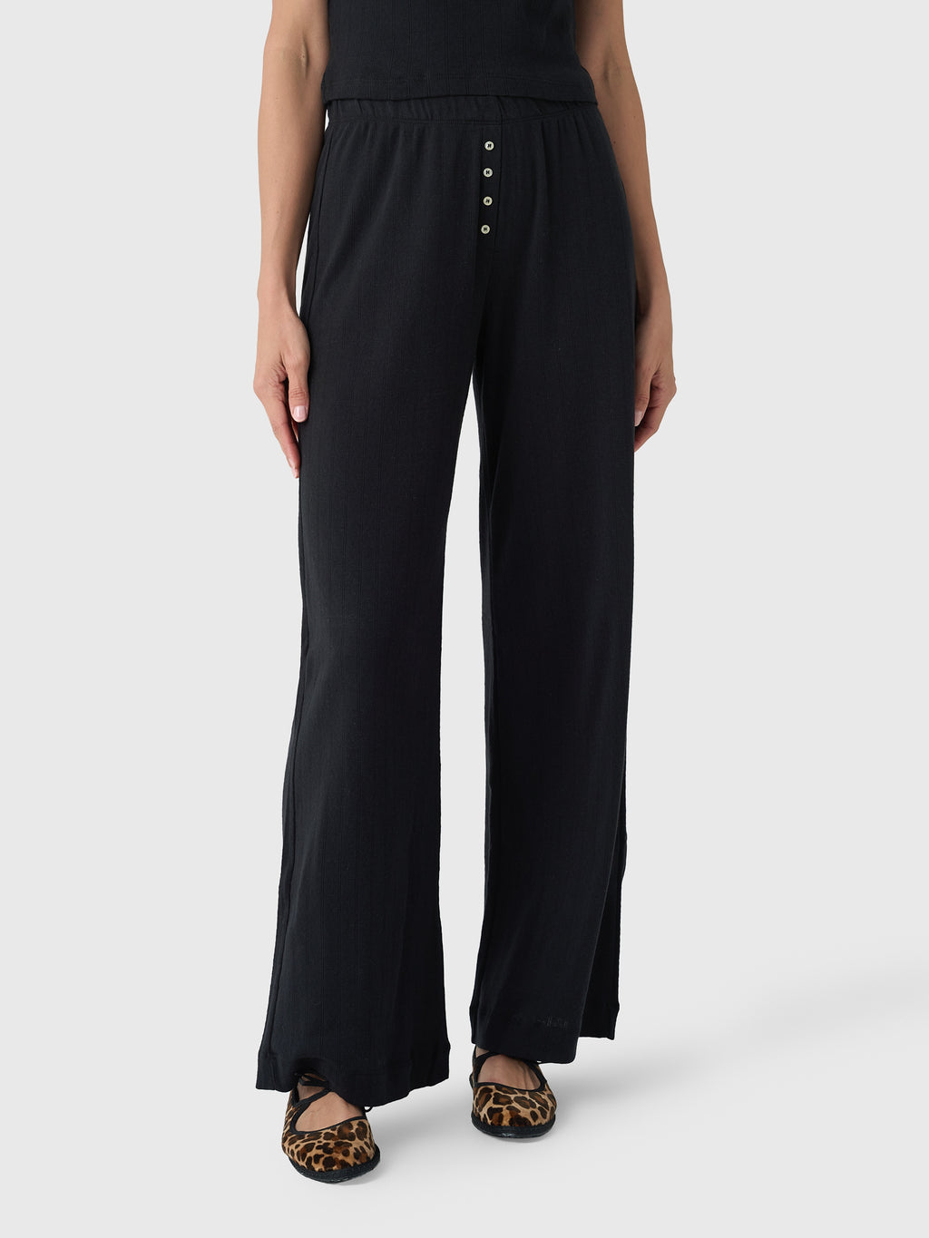 Leset Women's Pointelle Boxer Pant - Saint Bernard