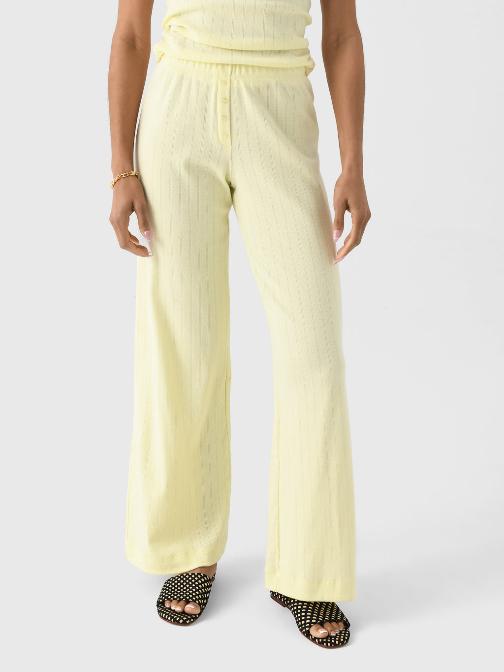 Leset Women's Pointelle Boxer Pant - Saint Bernard