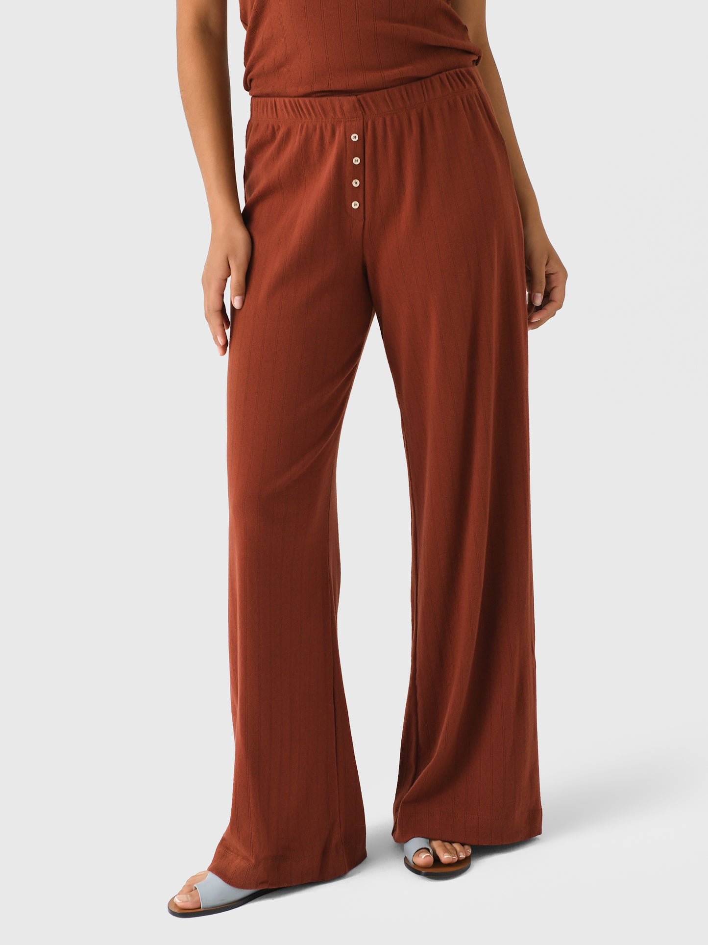 Leset Women's Pointelle Boxer Pant - Saint Bernard