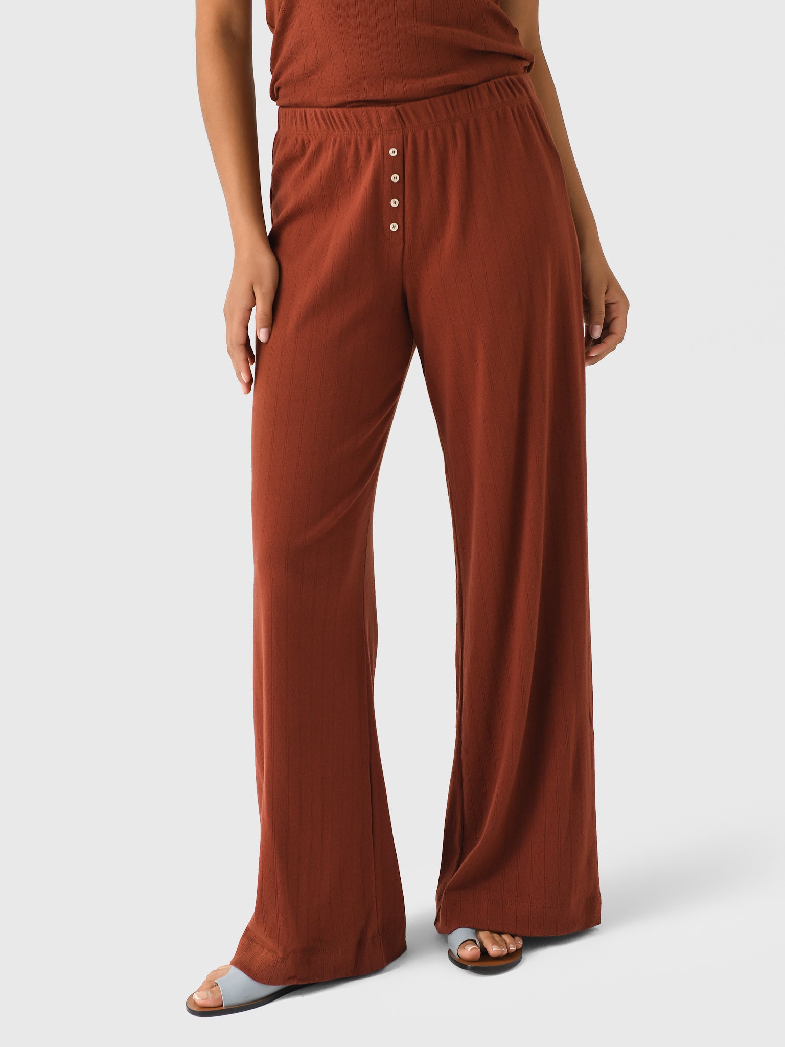 Leset Women's Pointelle Boxer Pant - Saint Bernard