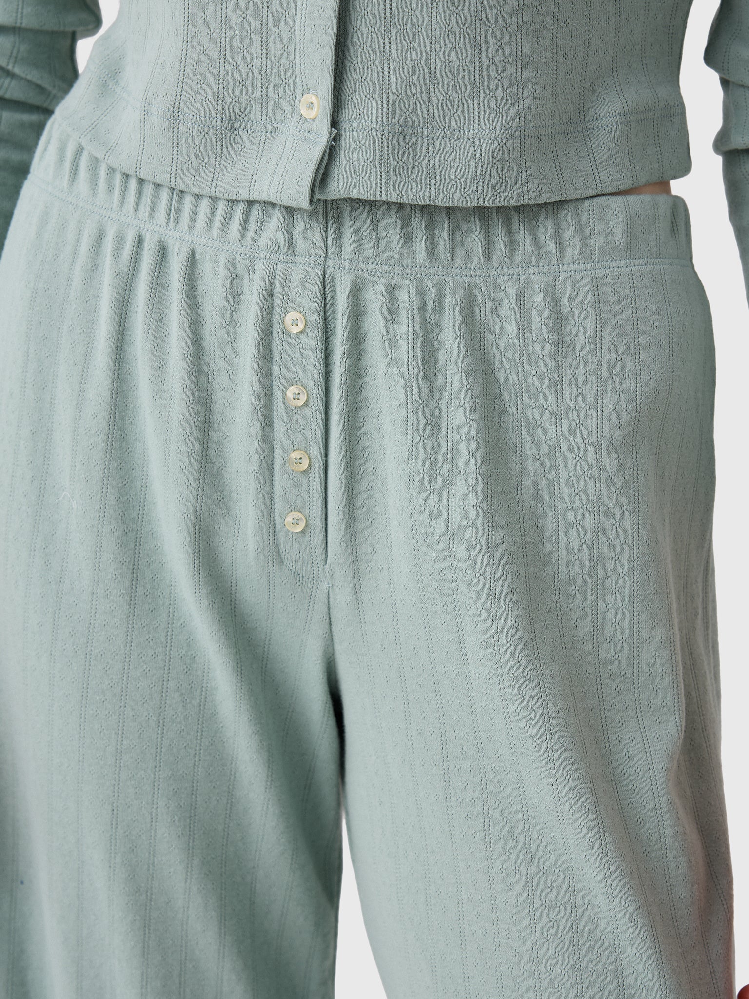 Leset Women's Pointelle Boxer Pant - Saint Bernard
