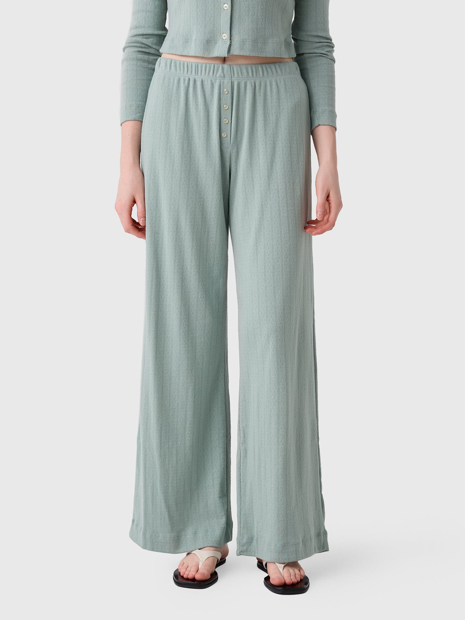 Leset Women's Pointelle Boxer Pant - Saint Bernard