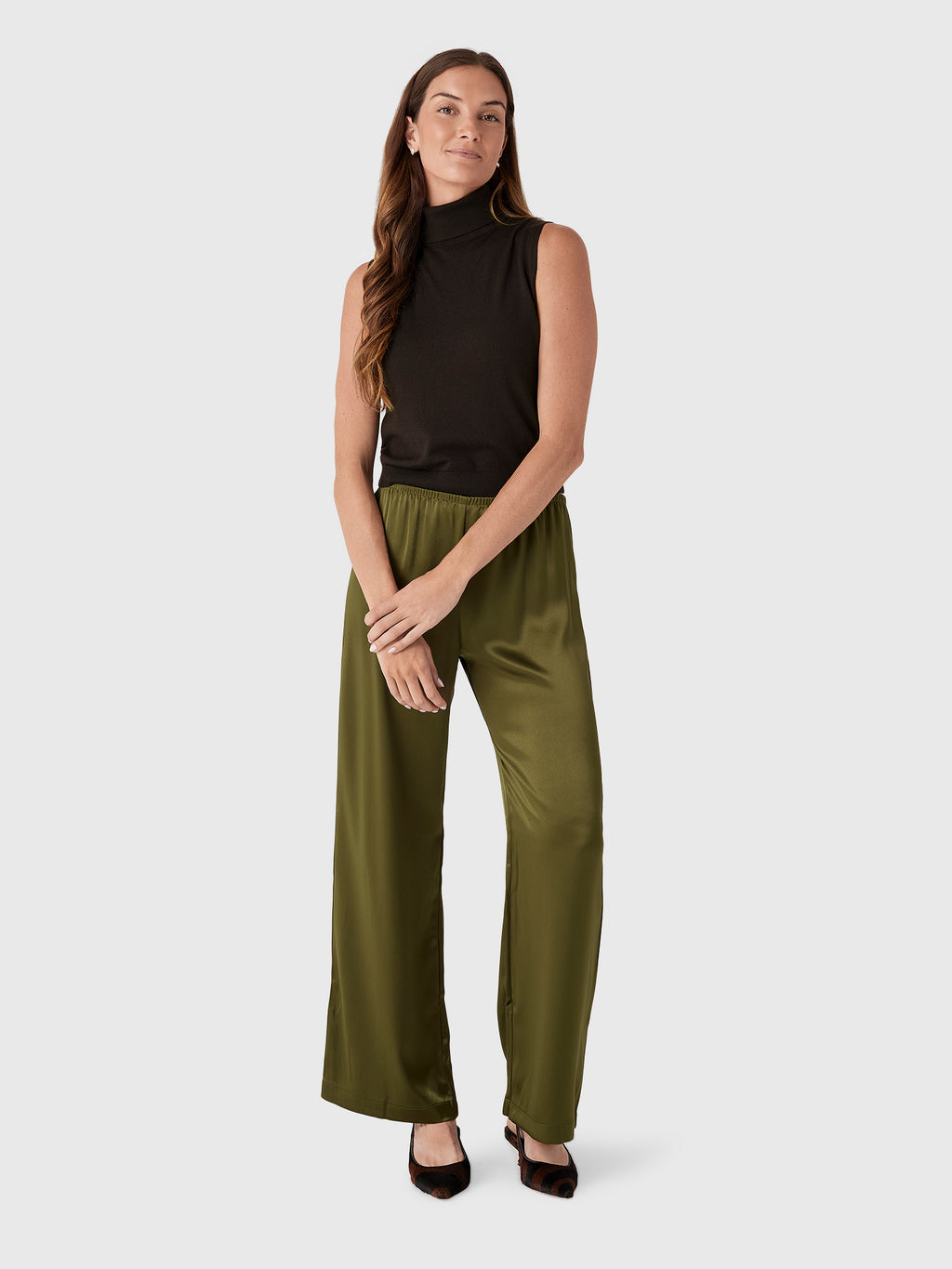 Leset Women's Barb Wide Leg Pant - Saint Bernard