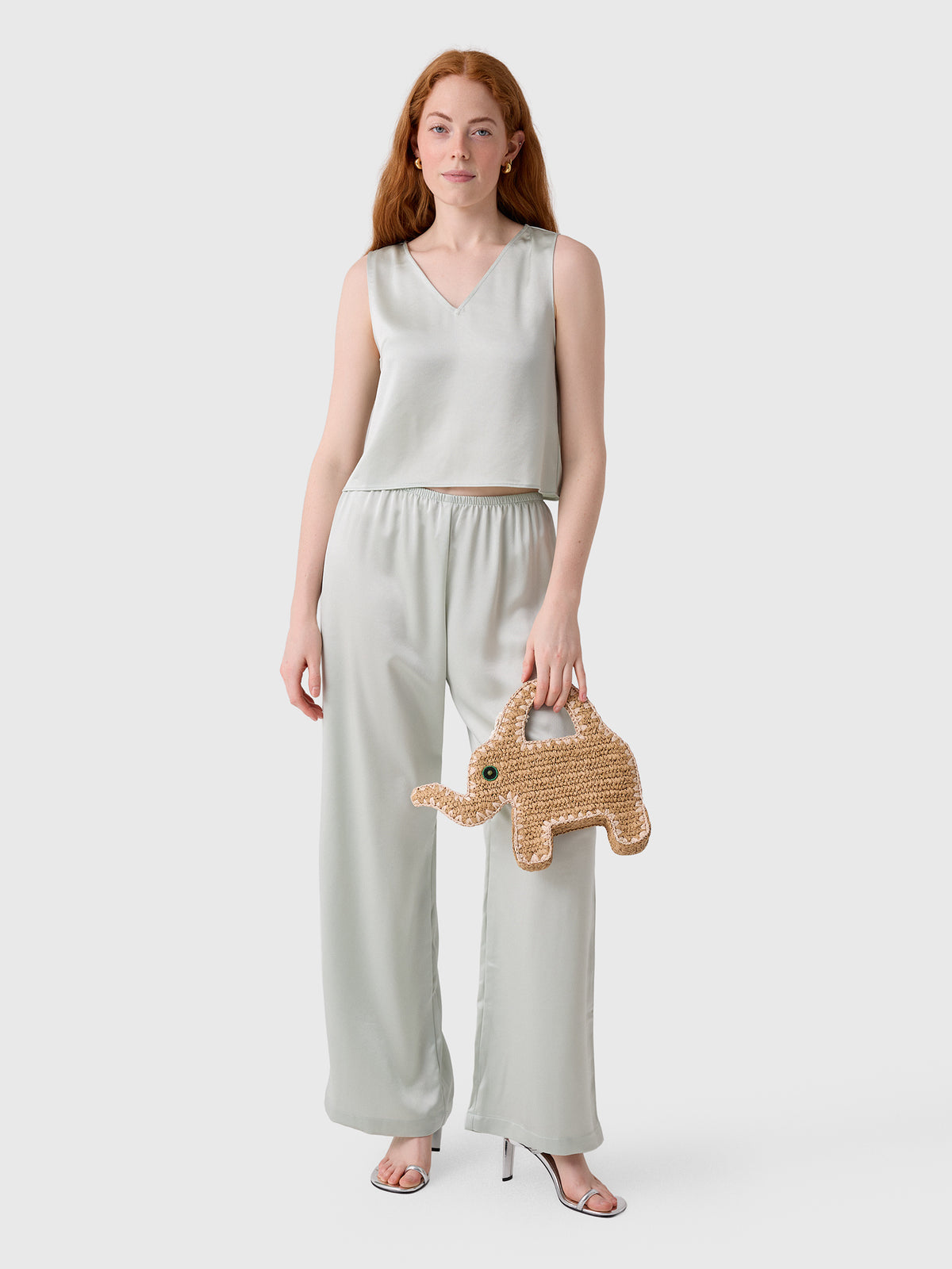 Leset Women's Barb Wide Leg Pant - Saint Bernard