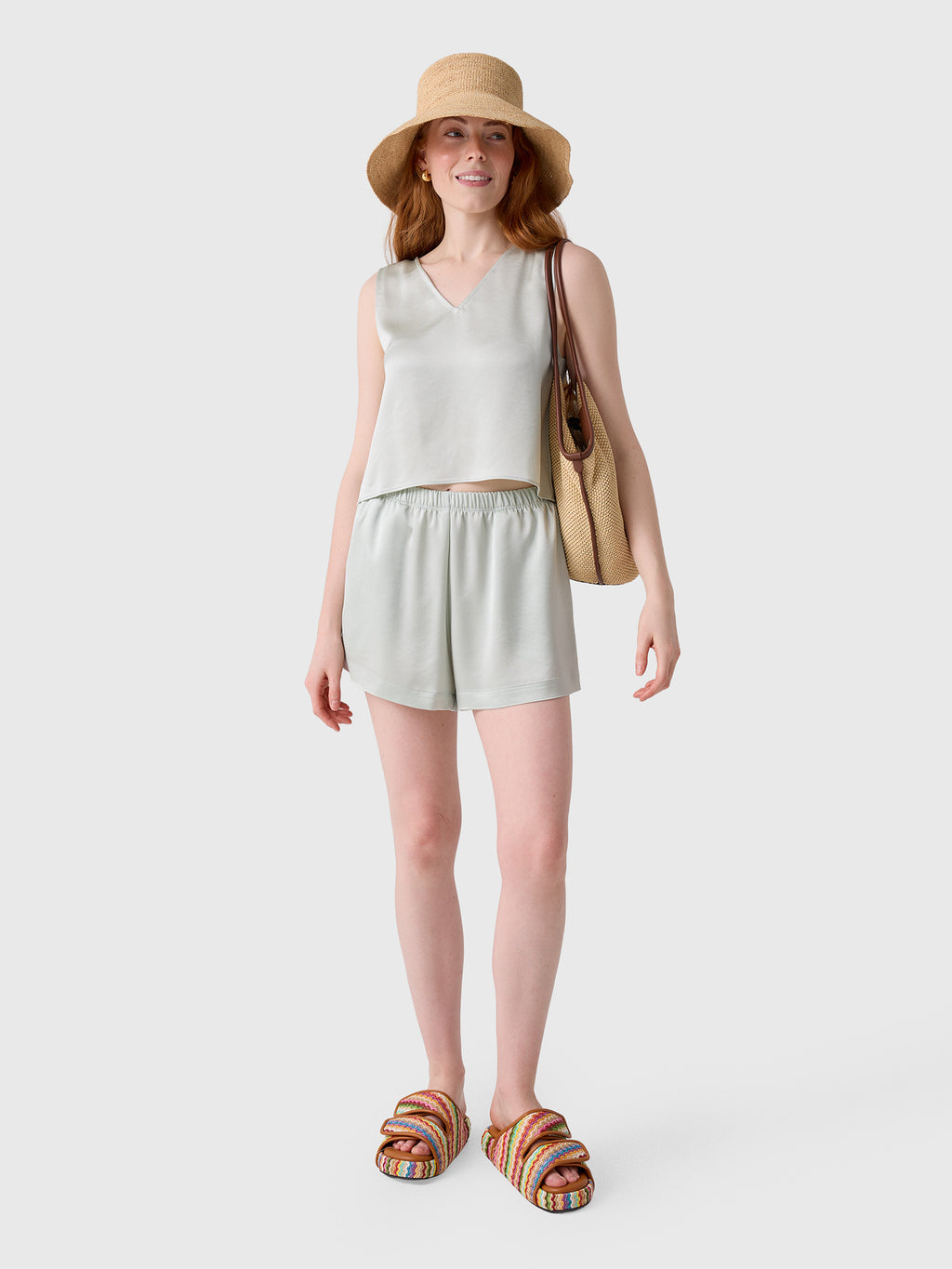 Leset Women's Barb Boxer Short - Saint Bernard
