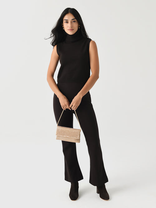 Leset Women's Rio High Waist Flare Pant