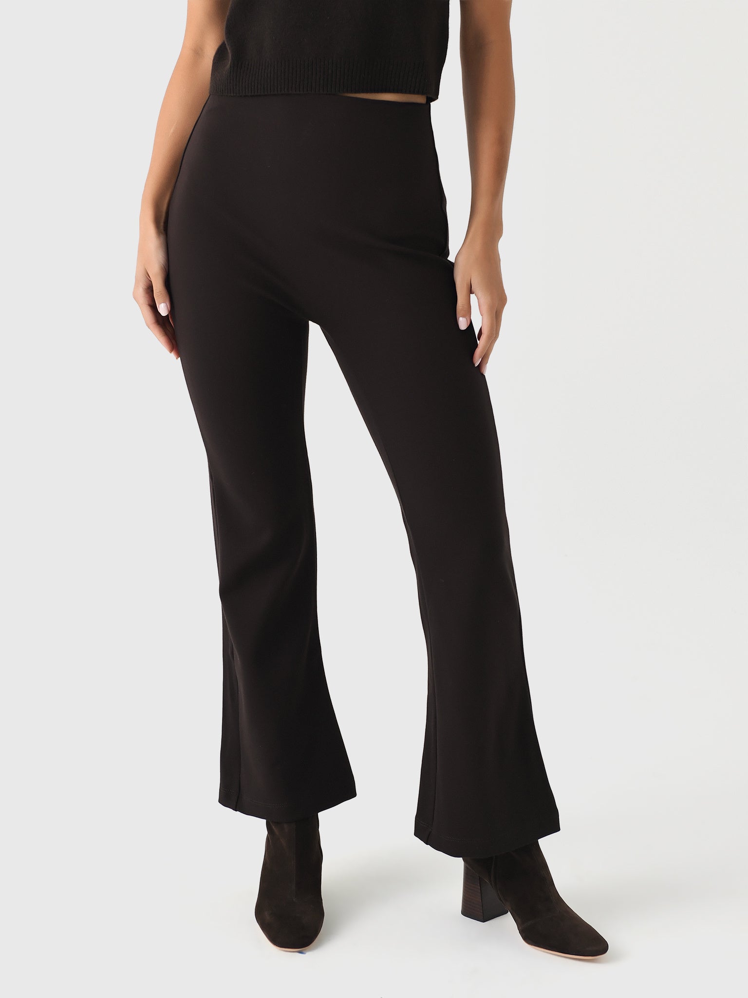 Leset Women's Rio High Waist Flare Pant - Saint Bernard