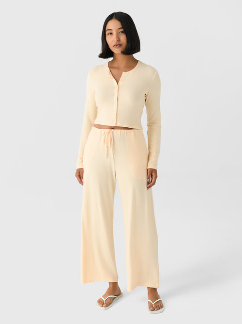 Leset Women's Lauren Crop Drawstring Pant