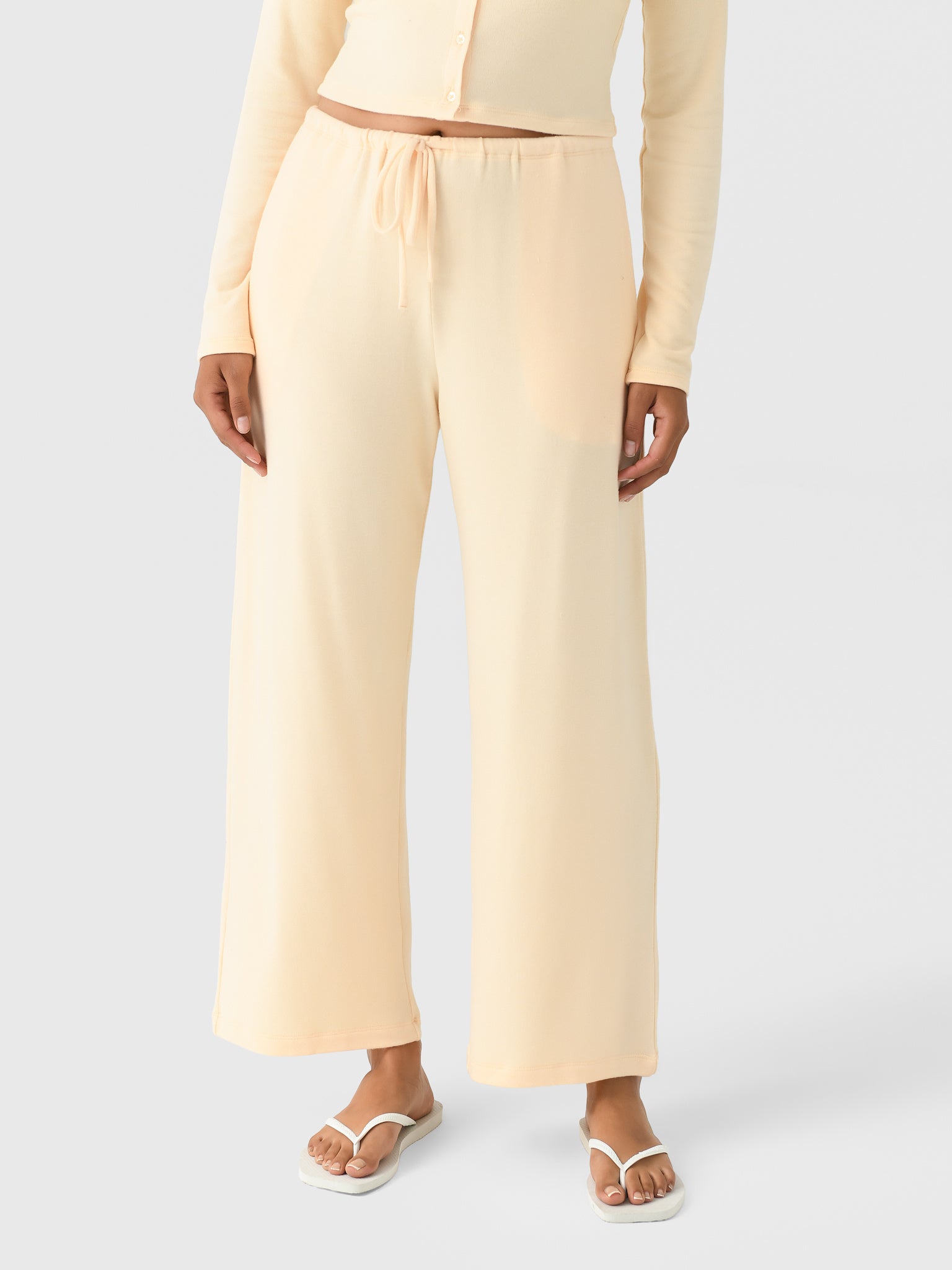 Leset Women's Lauren Crop Drawstring Pant – Saint Bernard
