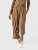 Leset Women's Lauren Crop Pleated Pocket Pant - Saint Bernard