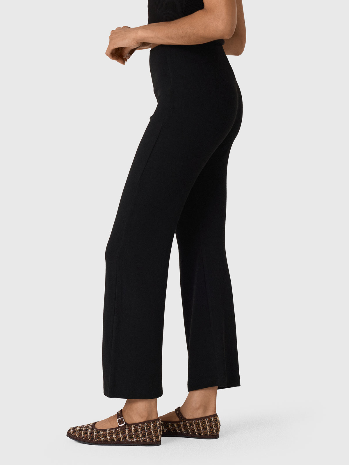 Leset Women's Lauren Crop Flare Pant - Saint Bernard