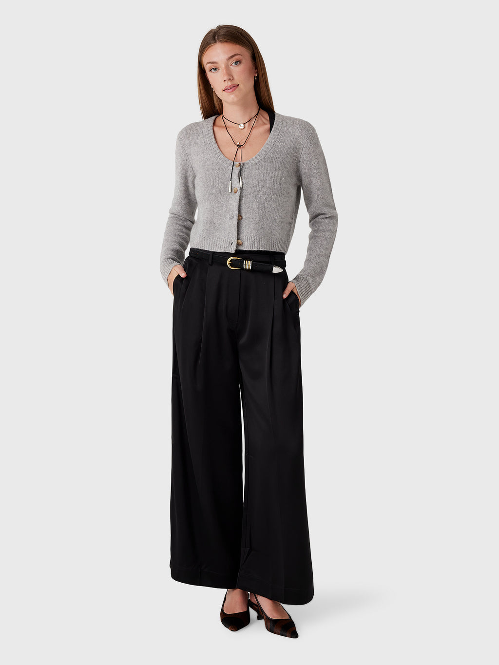 Leset Women's Barb Pleated Trouser - Saint Bernard