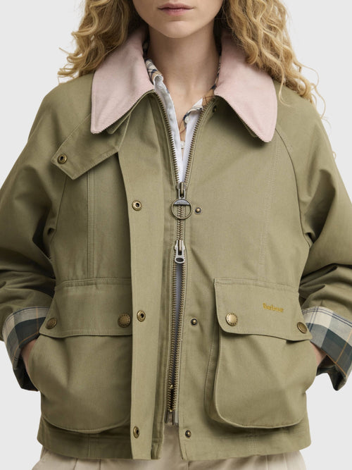 Barbour Women's Cropped Beadnell Casual Jacket