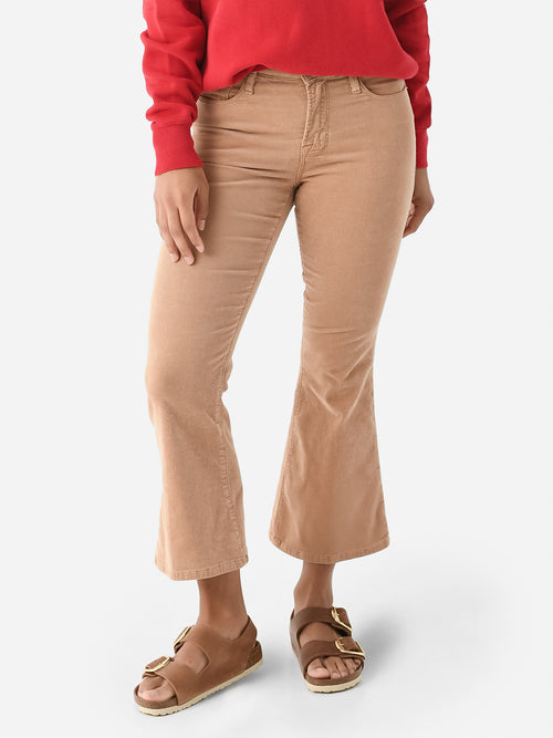 Frame Women's Le Crop Flare Corduroy Jean