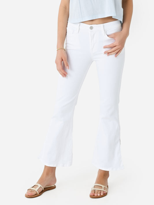 Frame Women's Le Crop Flare Mini Slits Jean