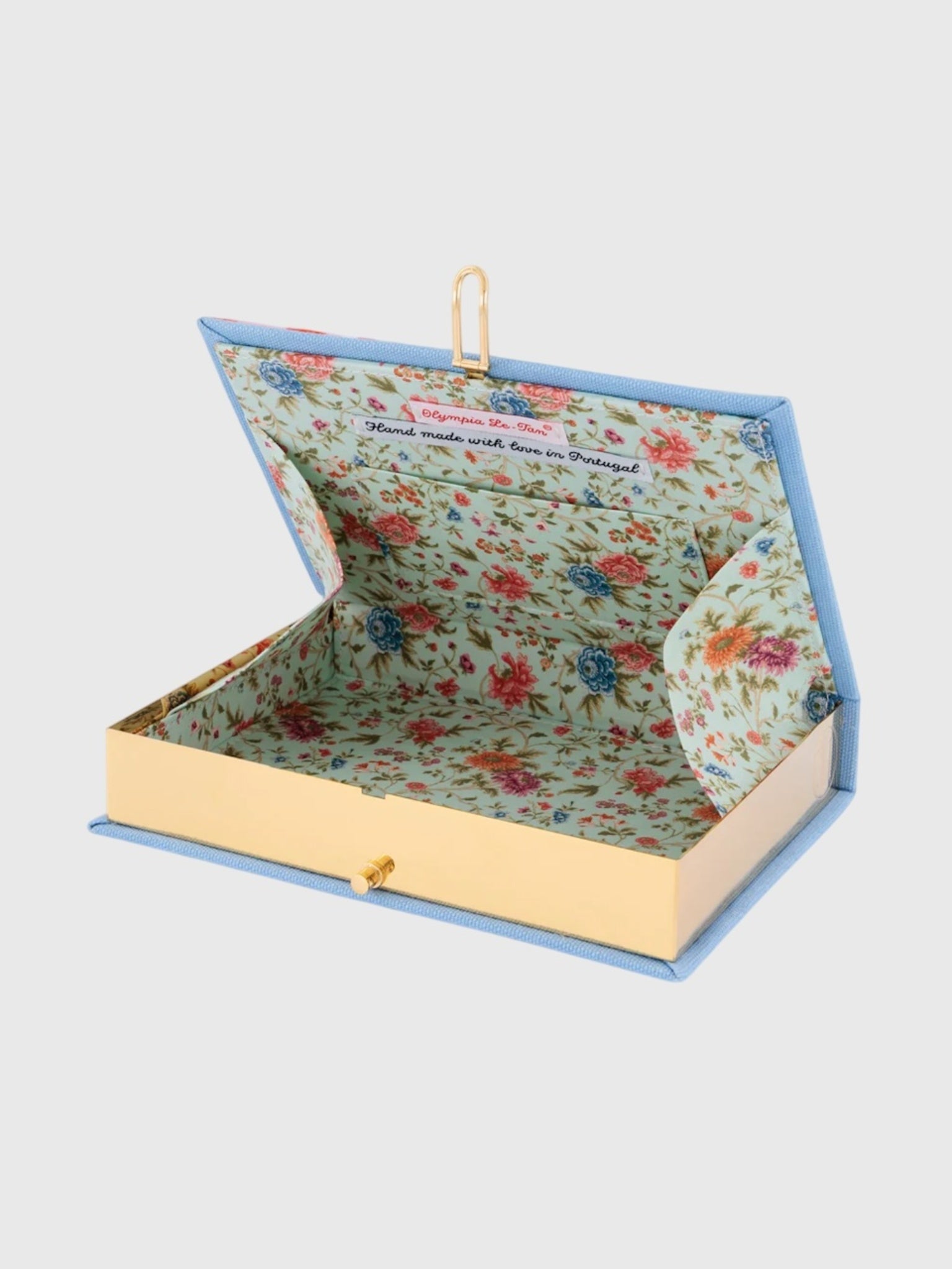 Olympia Le-Tan Cowboy Joy Book Clutch - Saint Bernard